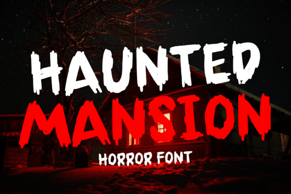 Haunted Mansion Font - Featured Image