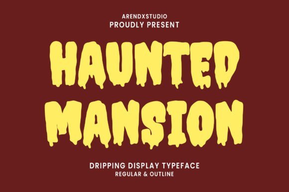 Haunted Mansion Font - Featured Image