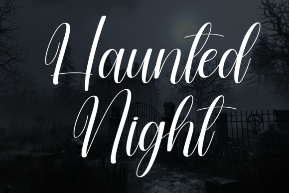 Haunted Night Font - Featured Image