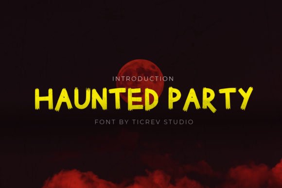 Haunted Party Font - Featured Image