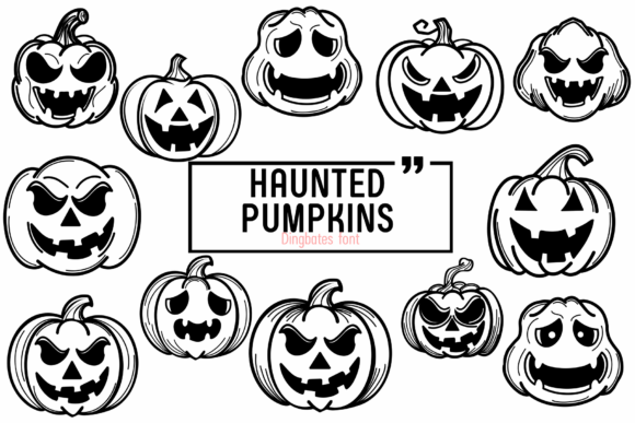 Haunted Pumpkins Font - Featured Image