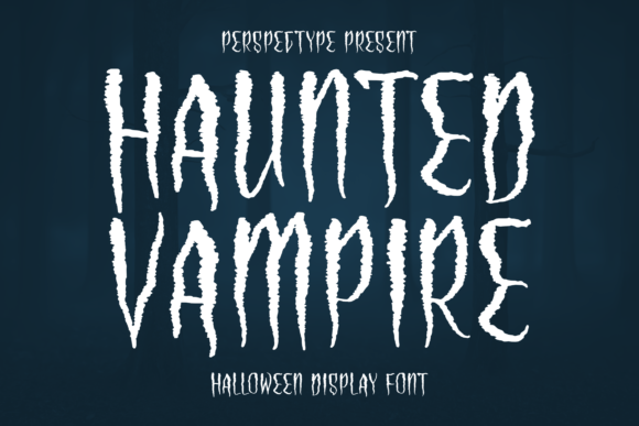 Haunted Vampire Font - Featured Image