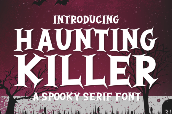 Haunting Killer Font - Featured Image