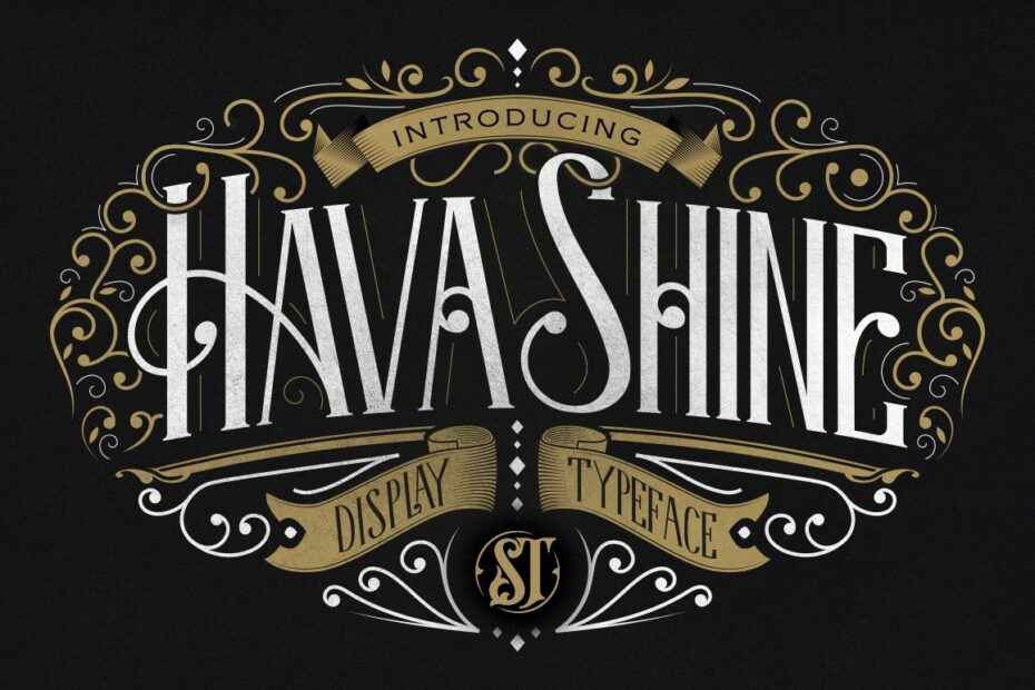 Hava Shine Font - Featured Image