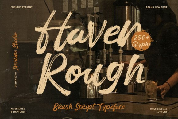 Haven Rough Font - Featured Image