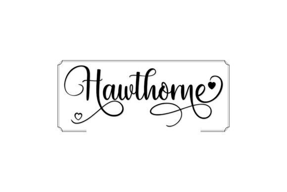 Hawthorne Font - Featured Image