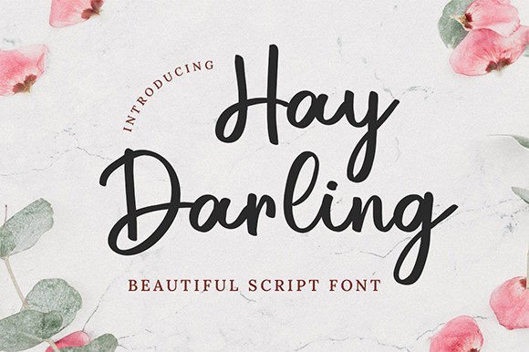 Hay Darling Font - Featured Image