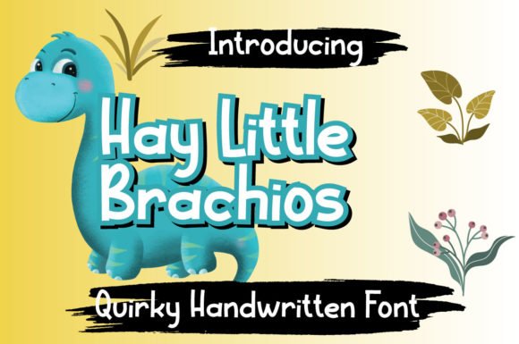 Hay Little Brachios Font - Featured Image