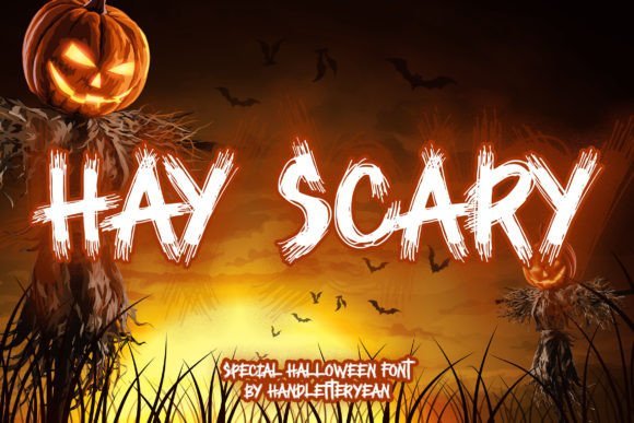 Hay Scary Font - Featured Image