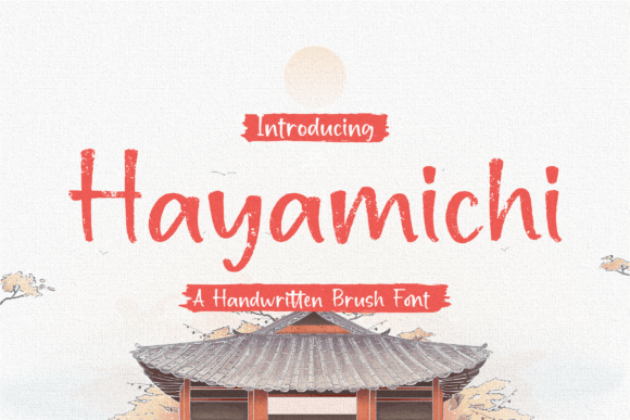 Hayamichi Font - Featured Image