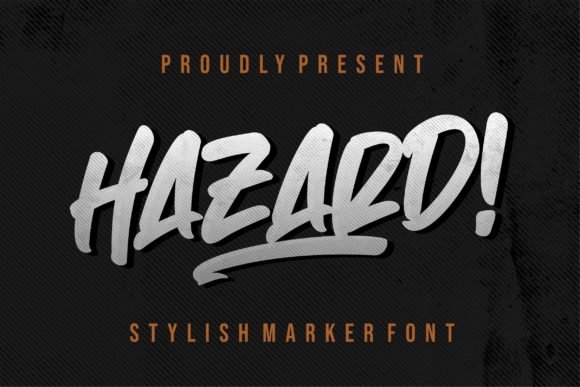 Hazard Font - Featured Image