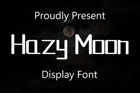 Hazy Moon Font - Featured Image
