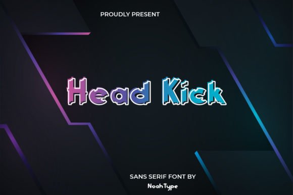 Head Kick Font - Featured Image