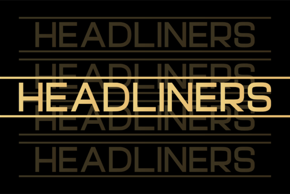 Headliners Font - Featured Image