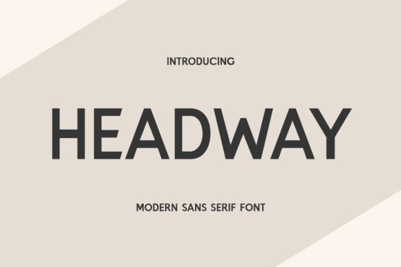 Headway Font - Featured Image