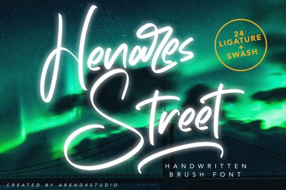 Heares Street Font - Featured Image