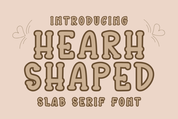 Hearh Shaped Font - Featured Image