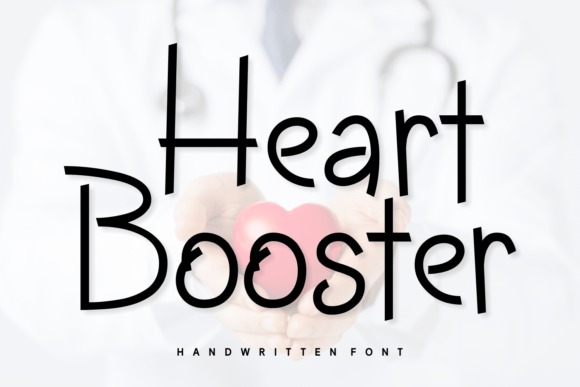 Heart Booster Font - Featured Image