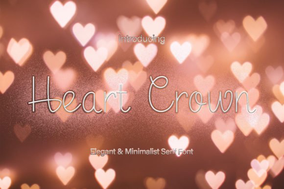 Heart Crown Font - Featured Image