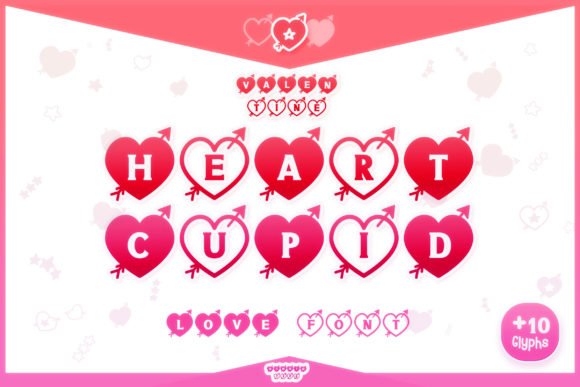 Heart Cupid Font - Featured Image