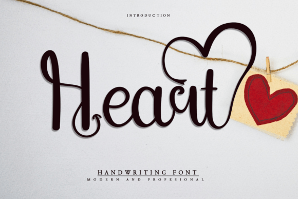 Heart Font - Featured Image