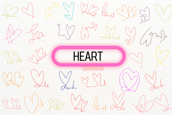 Heart Font - Featured Image