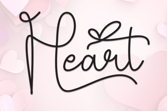 Heart Font - Featured Image