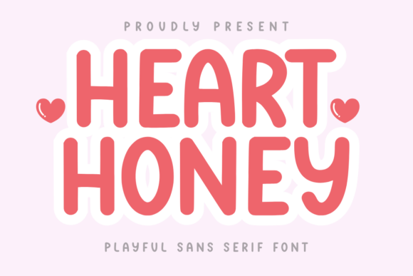Heart Honey Font - Featured Image