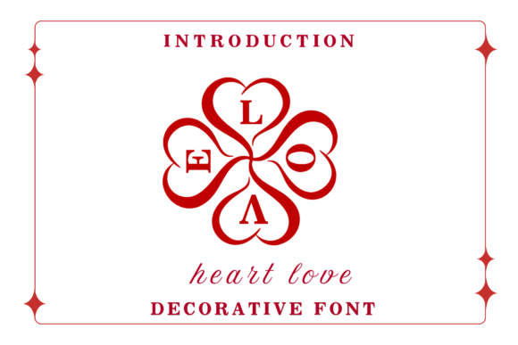 Heart Love Font - Featured Image