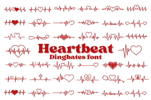 Heartbeat Font - Featured Image