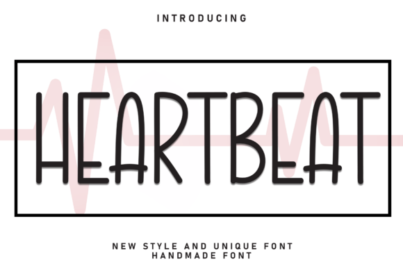 Heartbeat Font - Featured Image