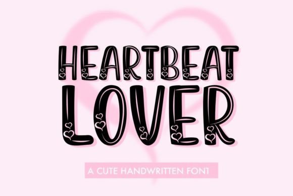 Heartbeat Lover Font - Featured Image
