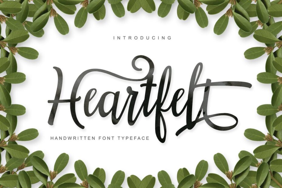 Heartfelt Font - Featured Image