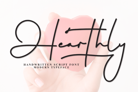 Hearthly Font - Featured Image