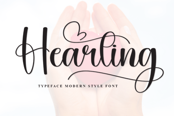 Hearting Font - Featured Image