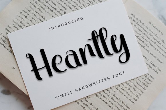 Heartly Font - Featured Image