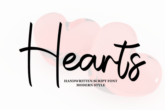Hearts Font - Featured Image