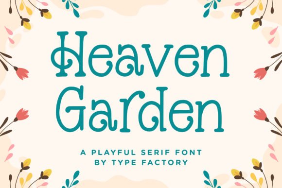 Heaven Garden Font - Featured Image