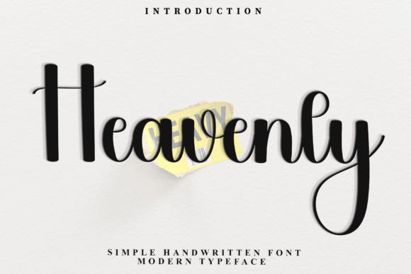 Heavenly Font - Featured Image