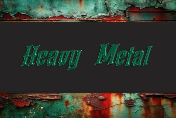 Heavy Metal Font - Featured Image
