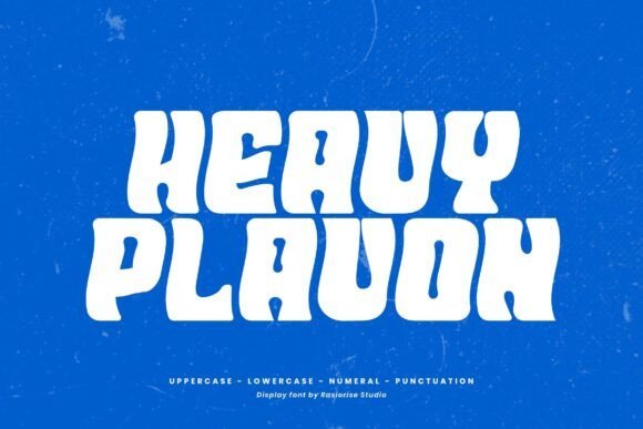Heavy Plavon Font - Featured Image
