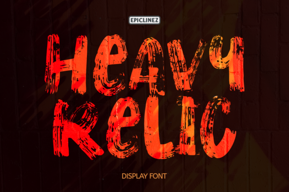 Heavy Relic Font - Featured Image
