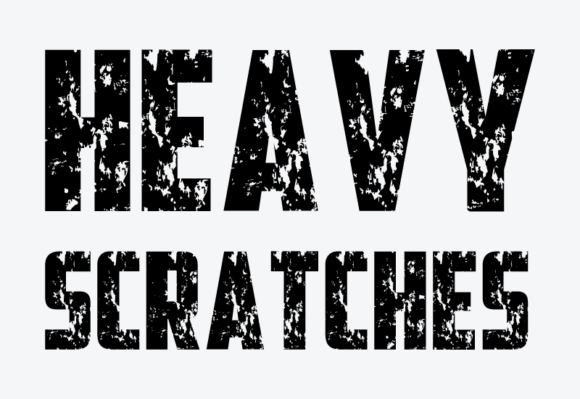 Heavy Scratches Font - Featured Image
