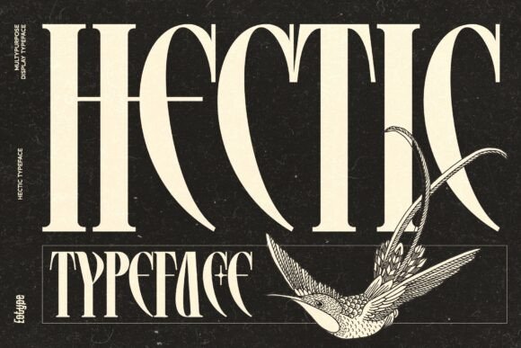 Hectic Font - Featured Image
