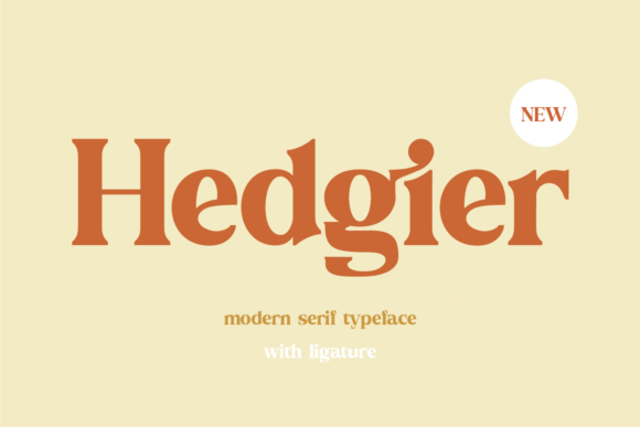 Hedgier Font - Featured Image