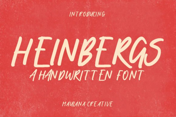 Heinbergs Font - Featured Image