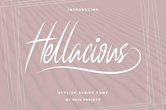 Hellacious Font - Featured Image