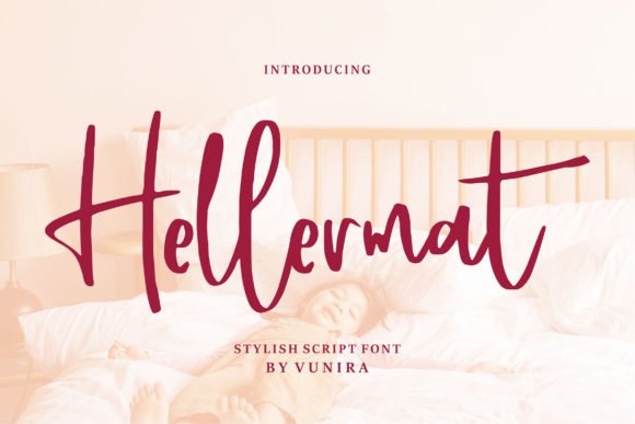 Hellermat Font - Featured Image