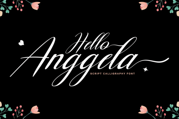 Hello Anggela Font - Featured Image