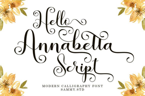 Hello Annabetta Script Font - Featured Image